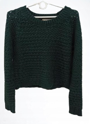

252F* C&a Sweter Damski Khaki Zimowy Ciepły L