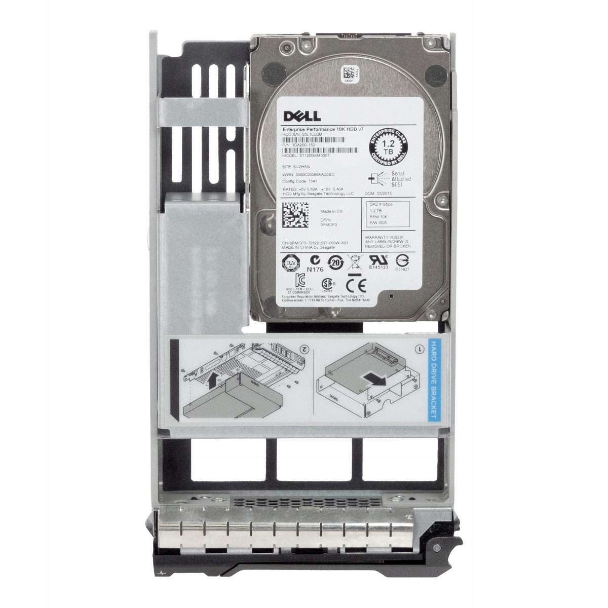 Dell 0RMCP3 1.2TB 10K 64MB SAS-2 3.5'' ST1200MM0007