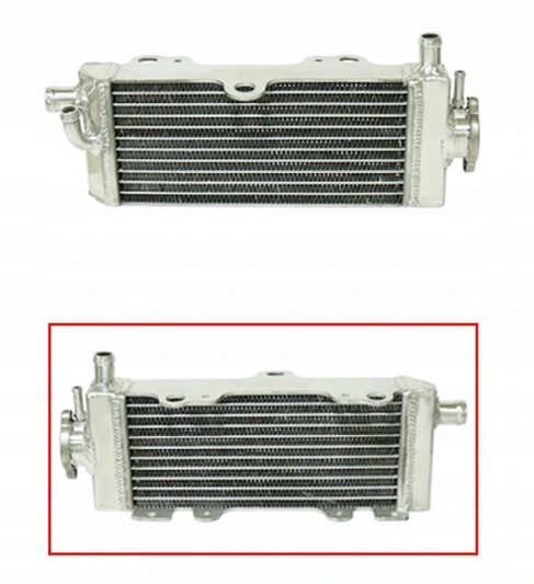 Chladič Yamaha Yz 125 96-04 Zosilnený Vpravo S Korkom