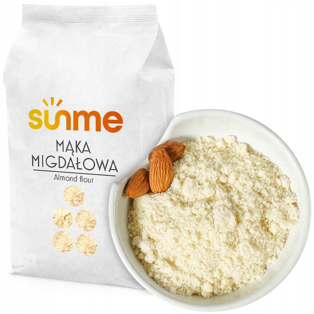 Levně Sunme Mandlová mouka na palačinky, mleté mandle bez slupky, kvalita 5 kg