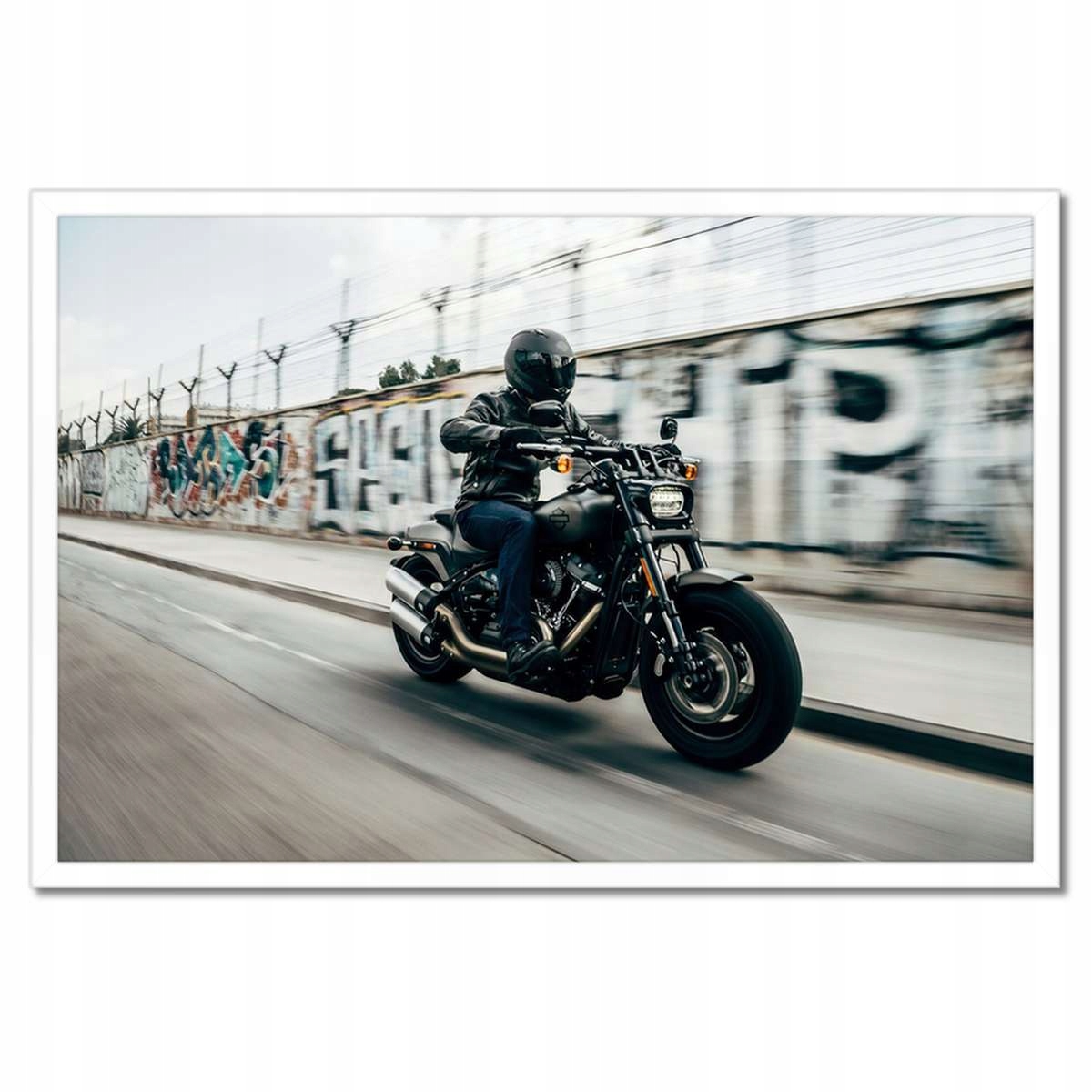 Plakáty v rámu 60x40 Harley Davidson Motocykl