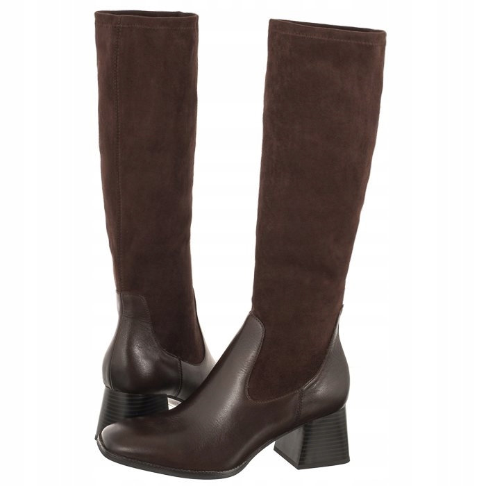 Buty Damskie Kozaki Caprice Brązowe 9-25527-41