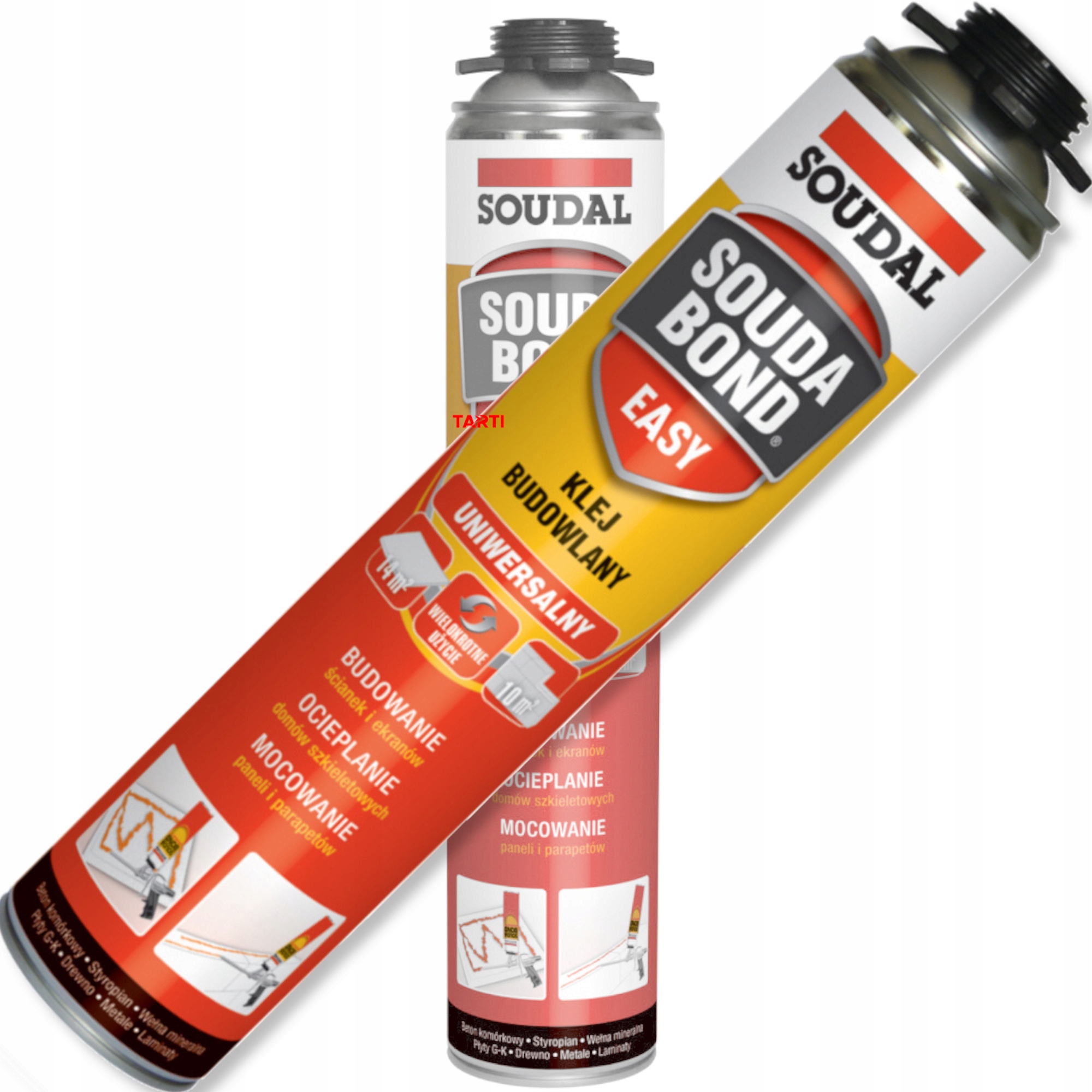 SOUDABOND EASY PIANO-KLEJ BUDOWLANY UNIWERSLANYPISTOLET-OWY KLEJ W PIANCE