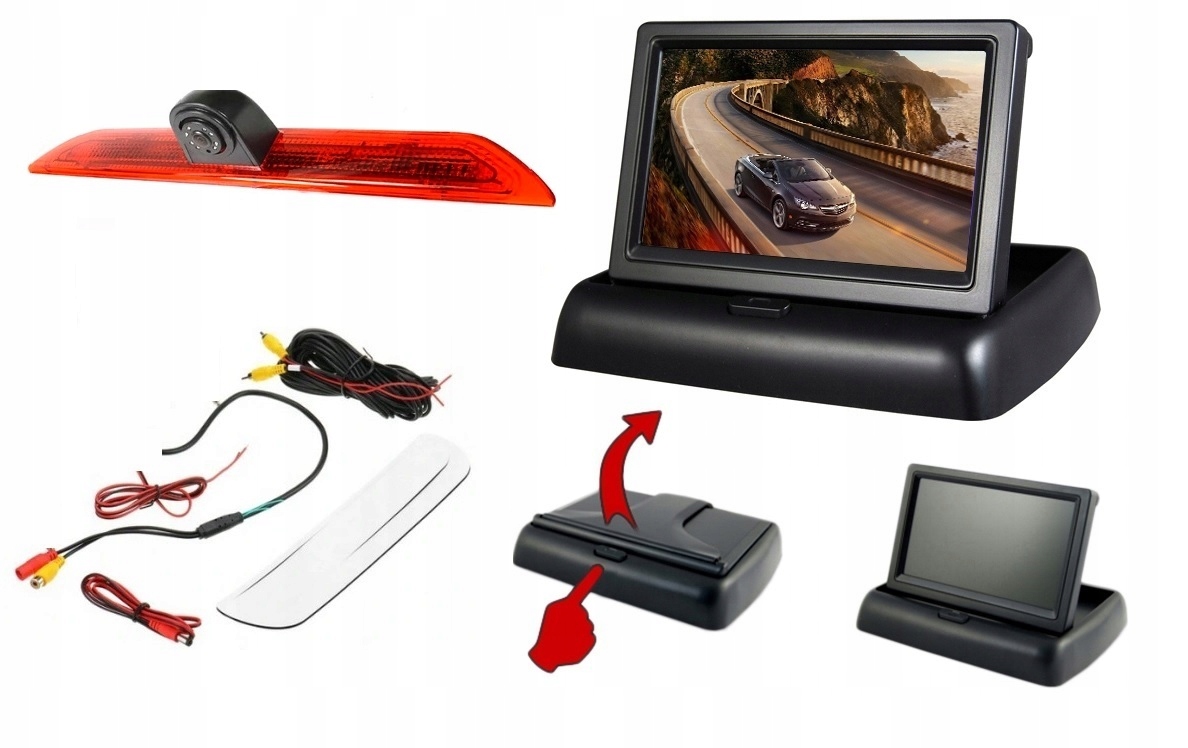 МОНИТОР КАМЕРА В ЛАМПЕ FORD TRANSIT 2013-2020