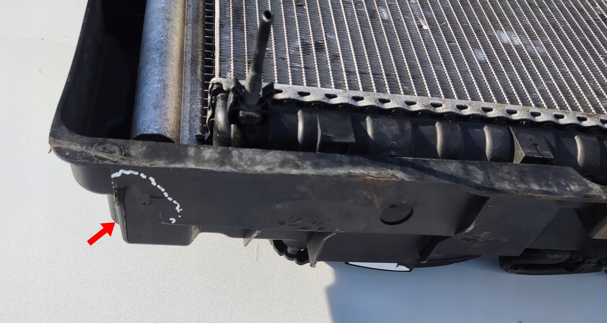 Schlossträger KOMPLET der Kühler Lüfter JUMPY EXPERT SCUDO II HDI 07-13