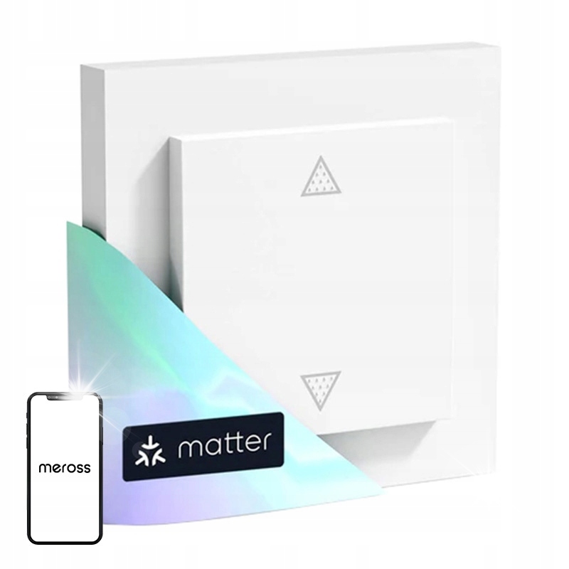 Meross Inteligentný prepínač WiFi Rolet 2,4 GHz MRS105MA Matter