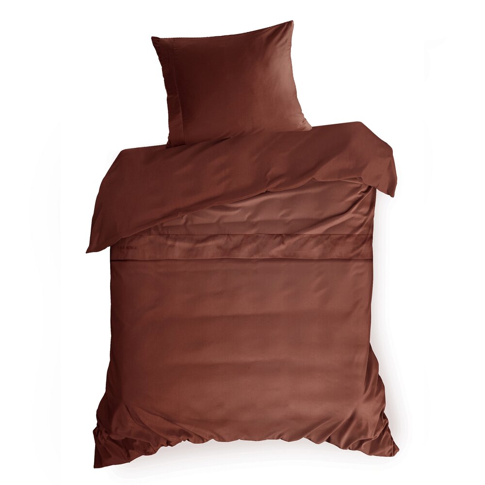 Posteľná Bielizeň ELEGANT1I 140x200 Eva Minge Eurofirany marsala s logom