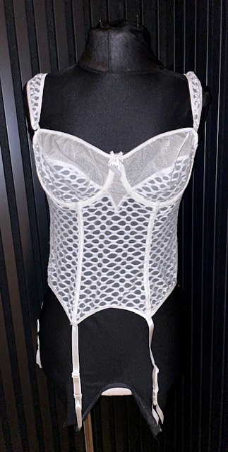 ZMYSŁOWY GORSET Z PASEM 85C