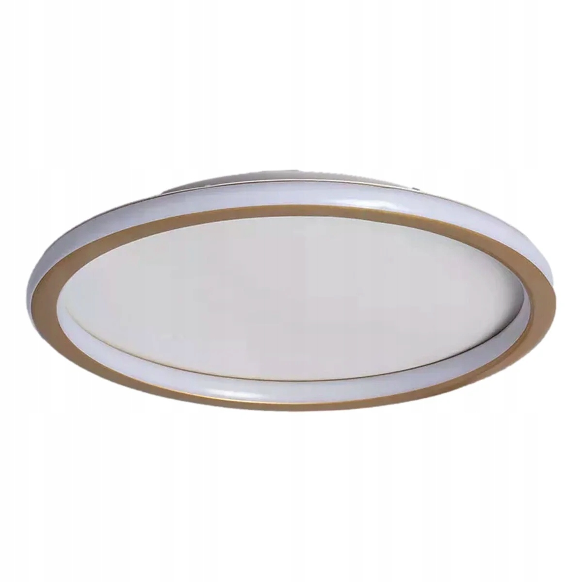 Stropná lampa stropné svietidlo biela zlatá do spálne okrúhla 40 cm Abruzzo