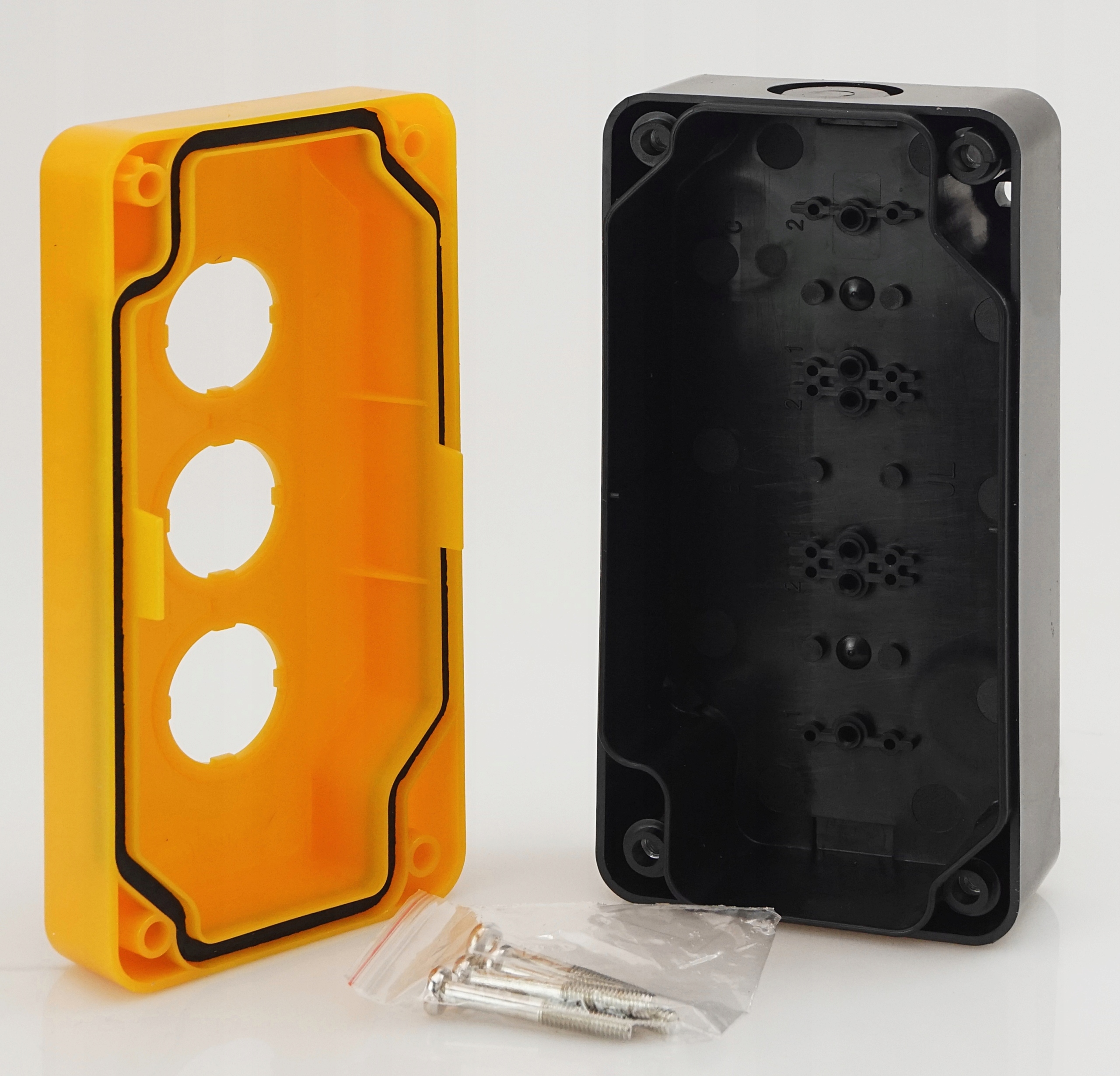 KASETA STEROWNICZA KOMPLETNA NA KLUCZ GÓRA DÓŁ ŻÓŁ Marka Adelid