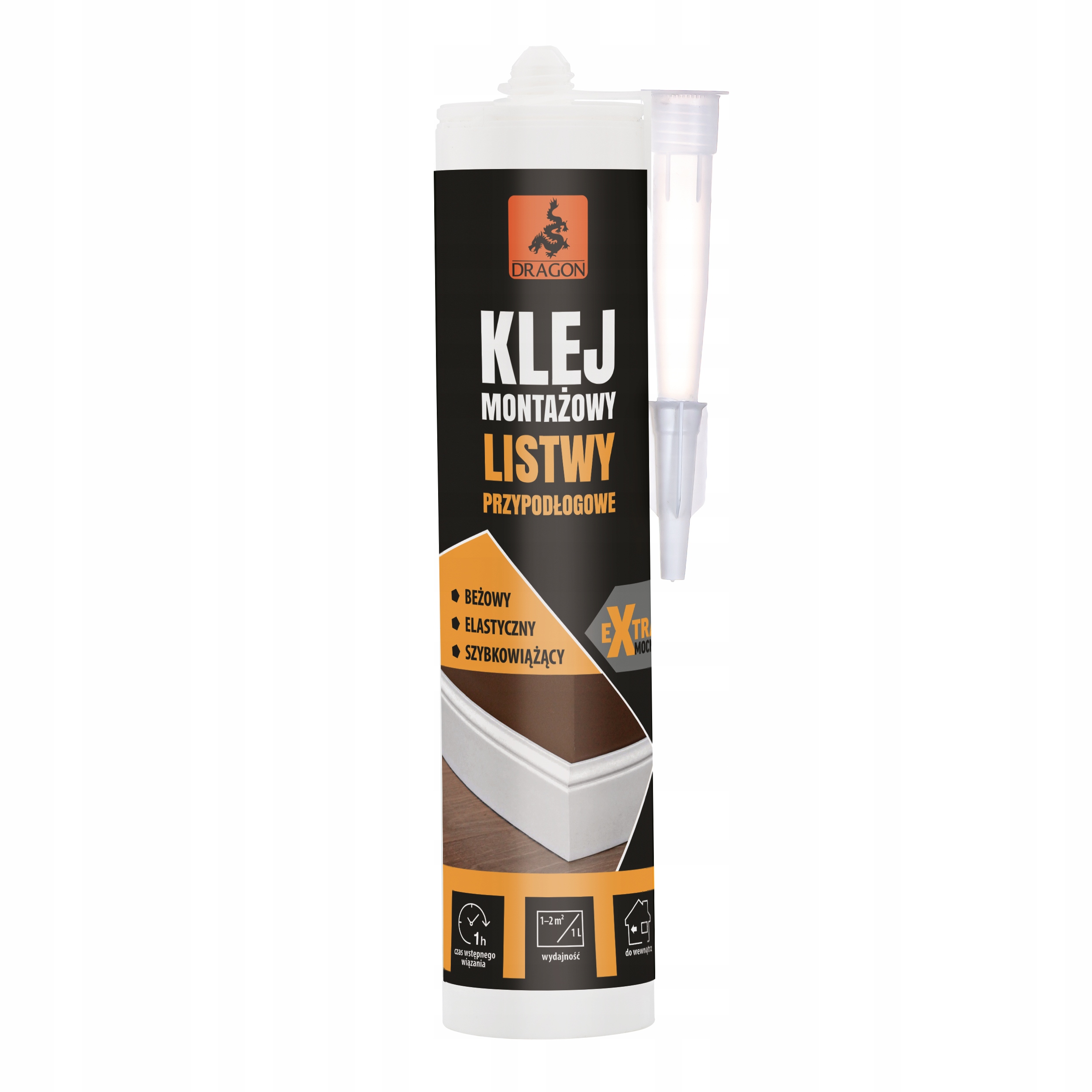 

Klej montażowy do listew 280ml Dragon