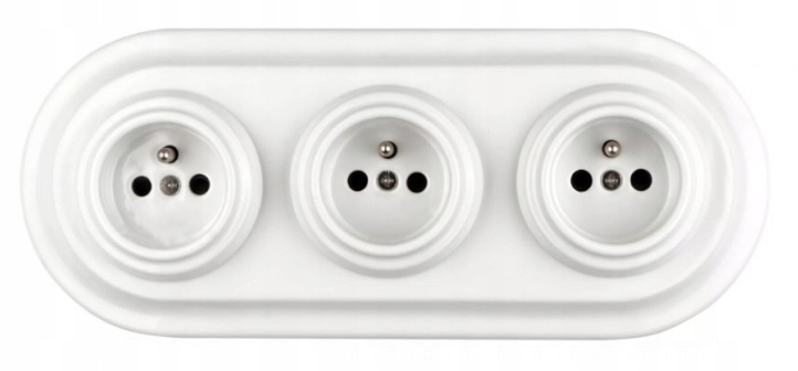 Keramická zásuvka Prl, loftová sada