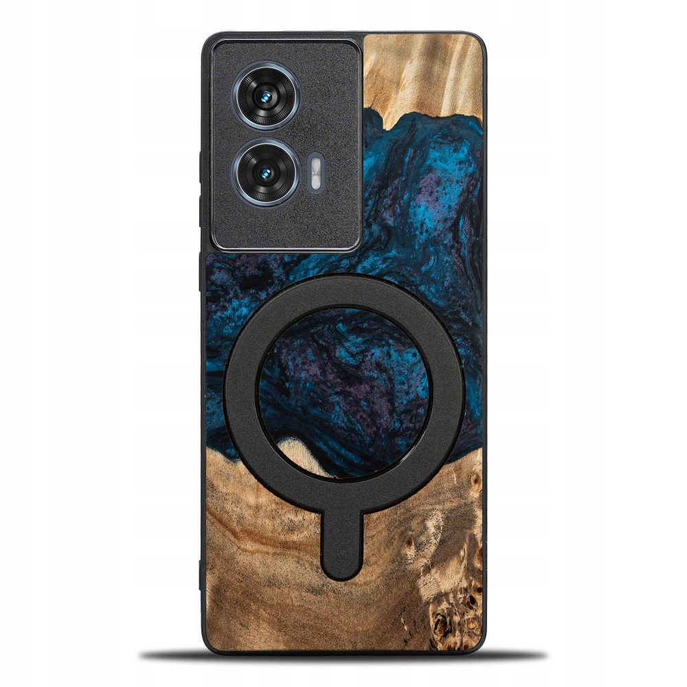 Pouzdro Bewood Unikátní pro Motorola Edge 50 Fusion Planets Neptun s MagSafe