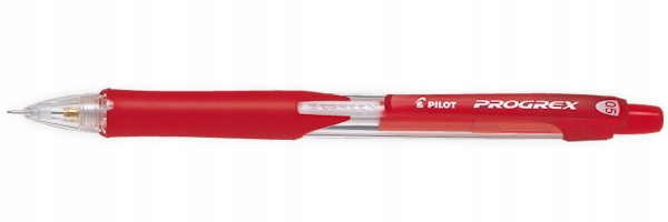 

Ołówek automatyczny 0.5 mm Progrex czerw., Pilot B