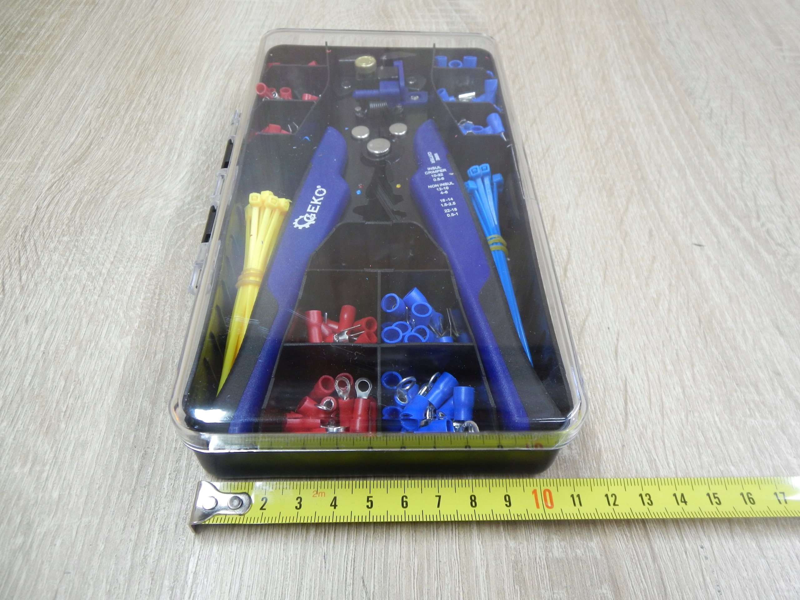 Ściągacz izolacji wielofunkcyjny +Konektory Opaski Model 0107927128234