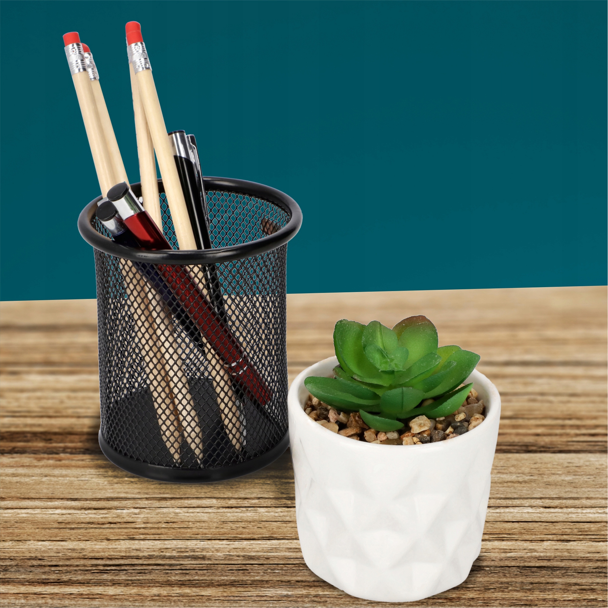 SZTUCZNY KWIAT ROŚLINA OZDOBNY SUKULENT 4 SZT Marka Kadax