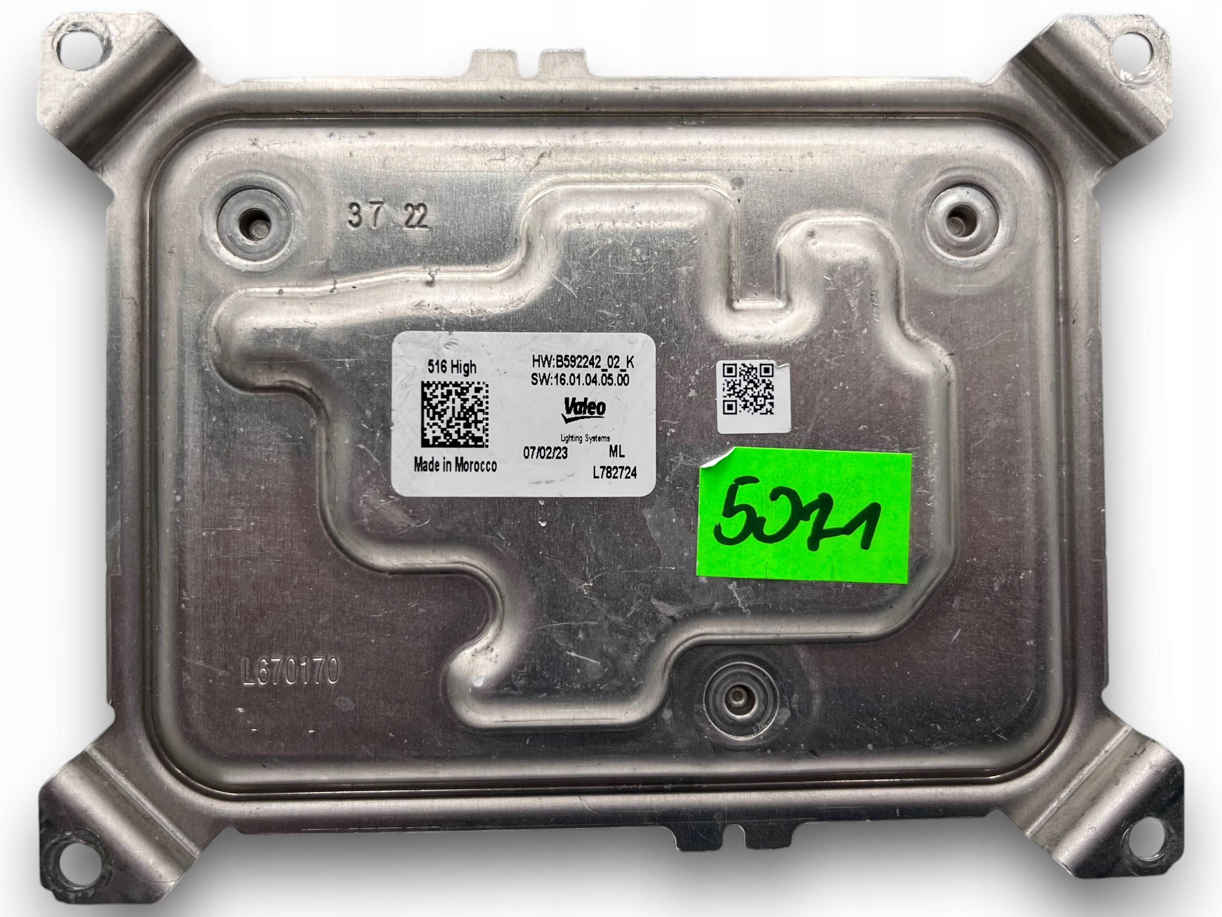 JEEP AVENGER module LED control unit L782724