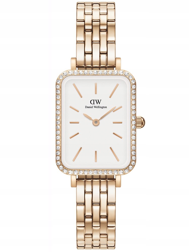 Dámské Hodinky Daniel Wellington Quadro Rose Gold DW00100672 Box (zw519h)