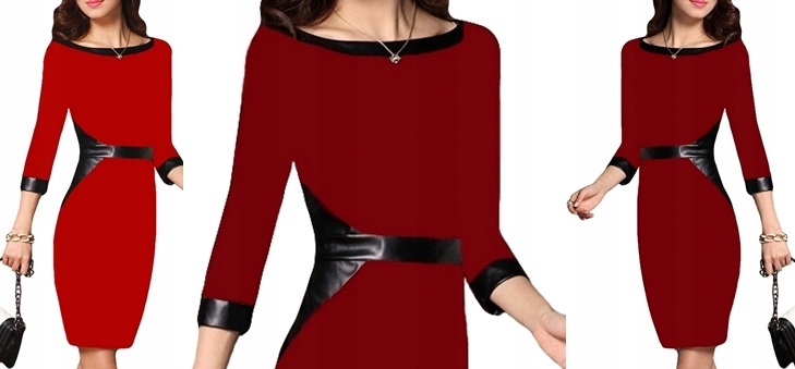 

Sukienka Jakość Polska Kolory Eco Skóra Bawełna 50