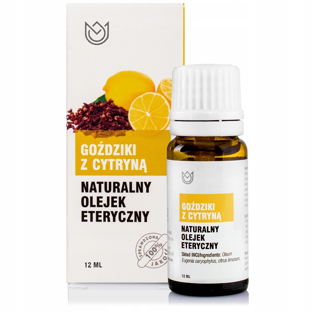 

Olejek eteryczny Goździki z cytryną 12ml