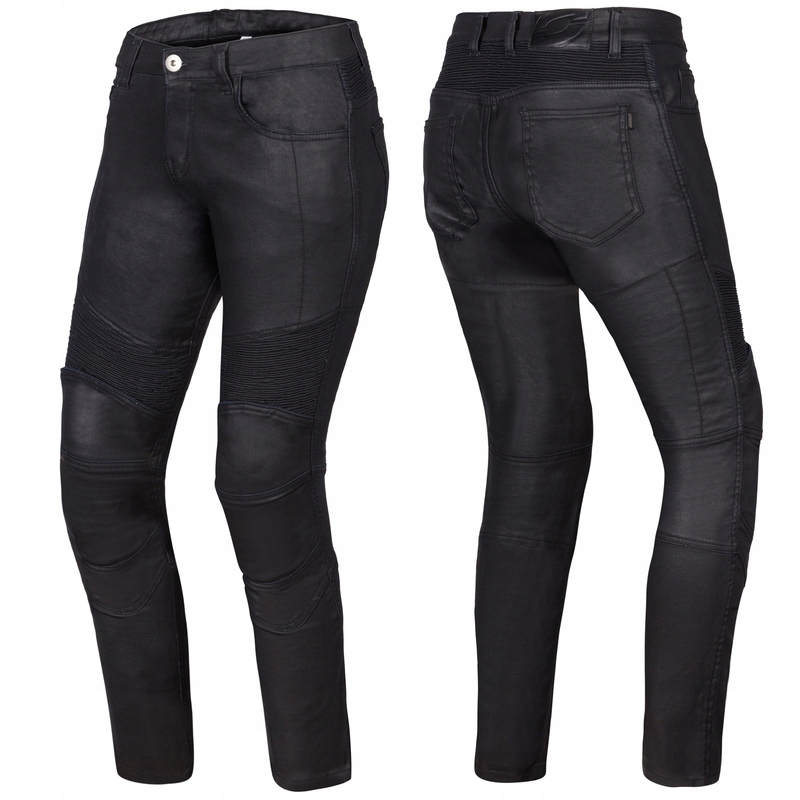 SPODNIE MOTOCYKLOWE JEANSY DAMSKIE Z OCHRANIACZAMI