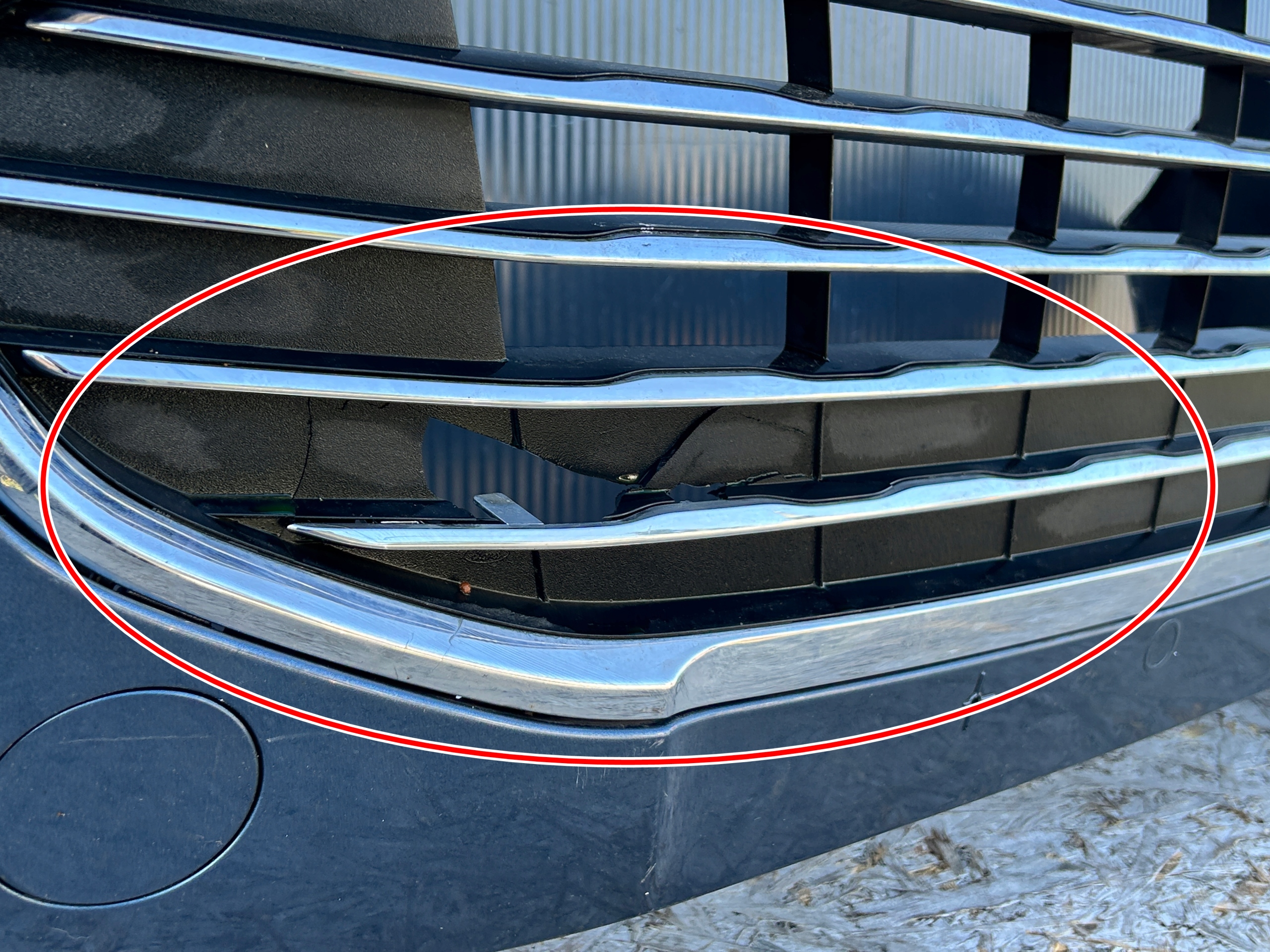 bumper front front FORD GALAXY MK3 LIFT 19- PDC