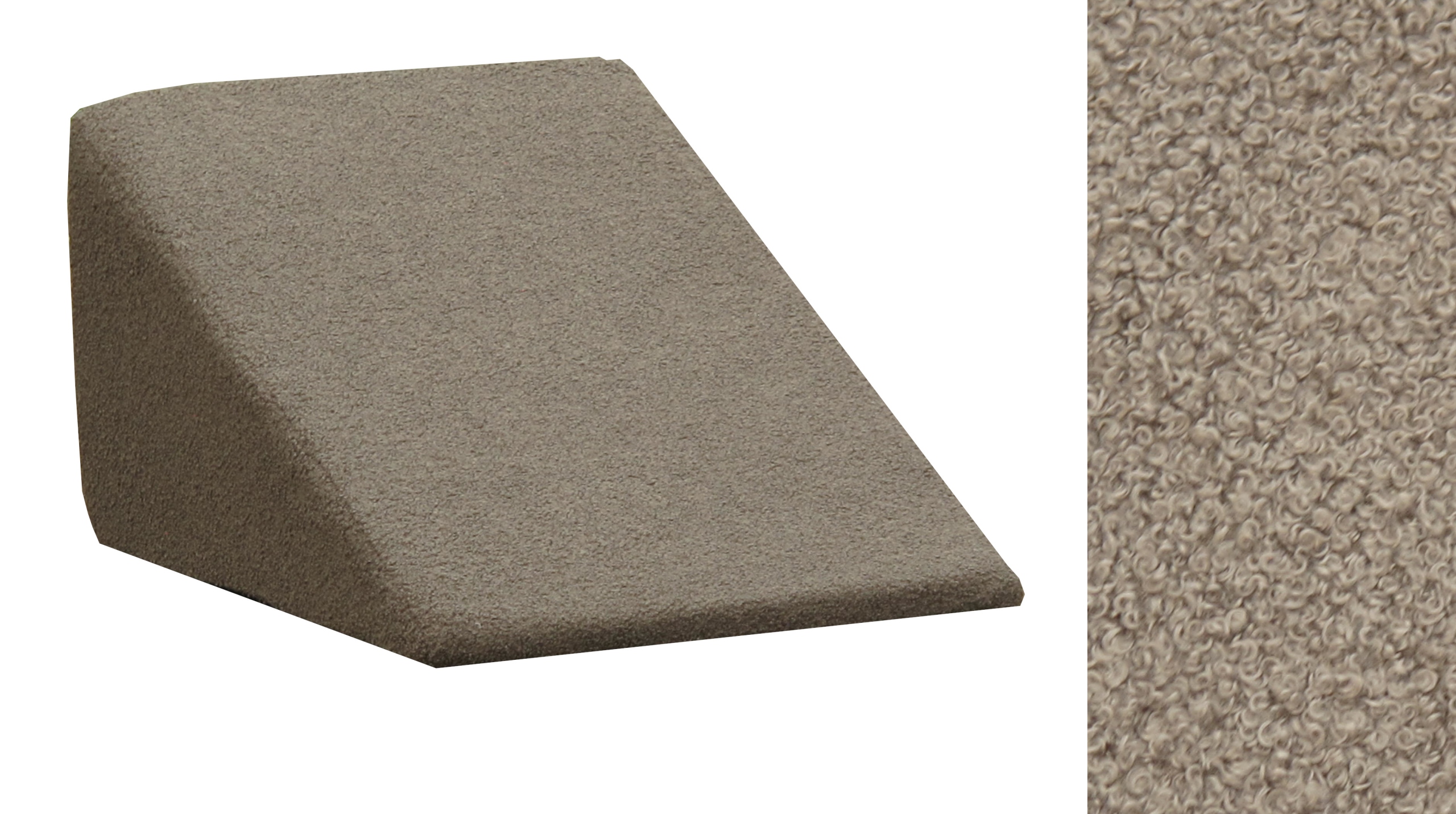 Rampa schodki stabilne schody bucle baranek 60x40x30cm grafitowy