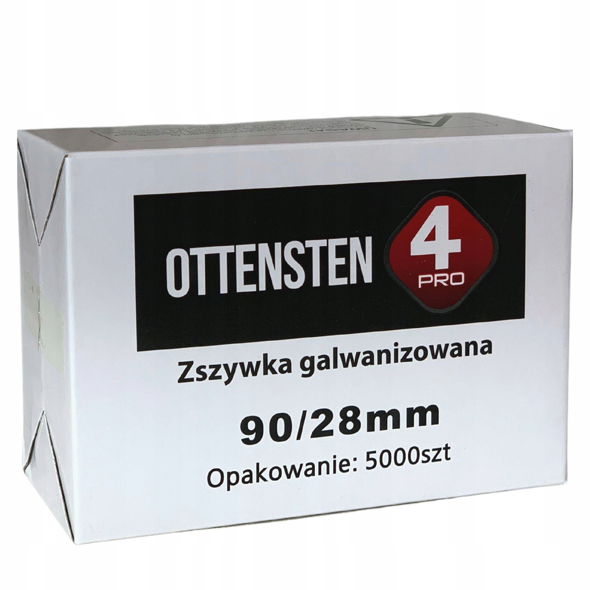 Ottensten ZSZYWKI STOLARSKIE TYP90 28mm 5000 szt. Stan opakowania oryginalne