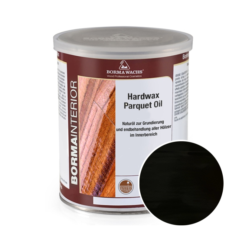 Tvrdý Vosk Olejový Borma Wachs Barva 61 Hluboká černá 1L
