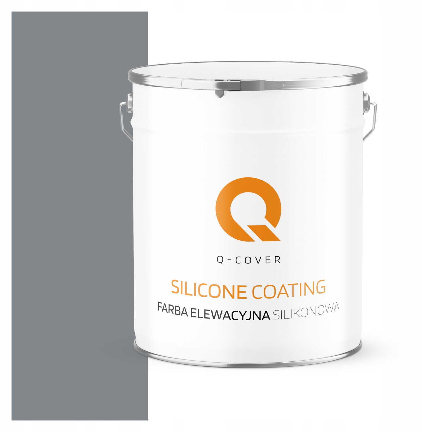 Barva Pro Malování 5L Šedá Tmavá S Modrou F255