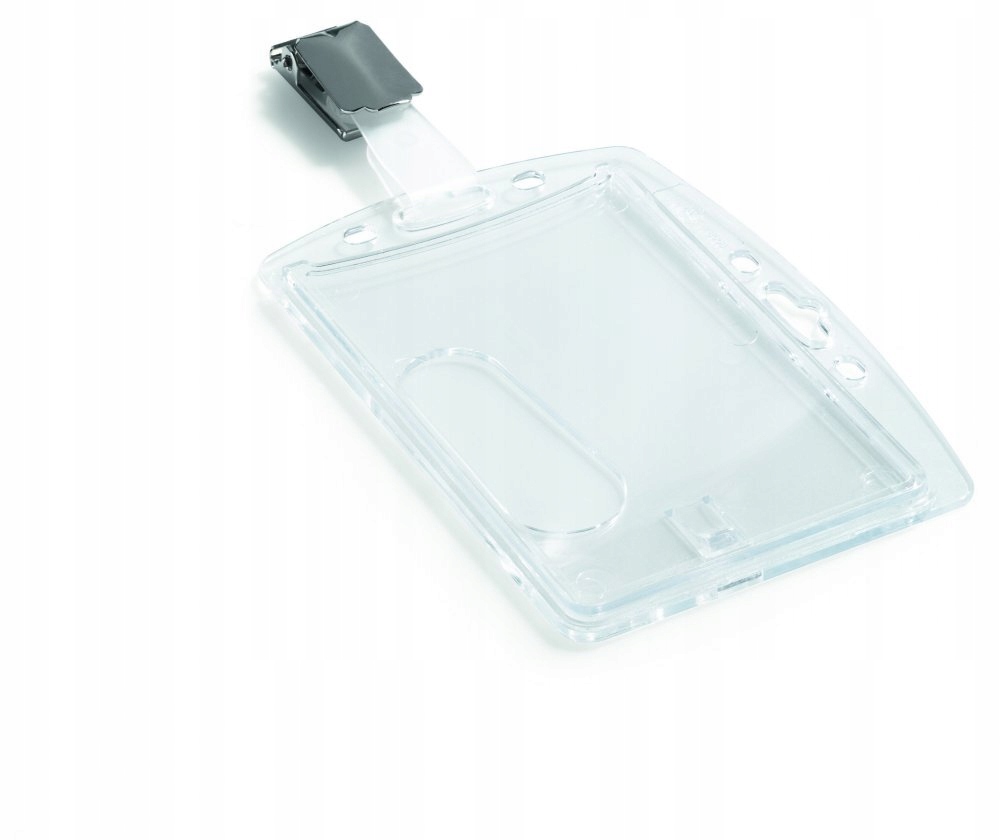 Etui na kartę identyfikator z klipem 85-54mm x12 Liczba sztuk w ofercie 12 szt.