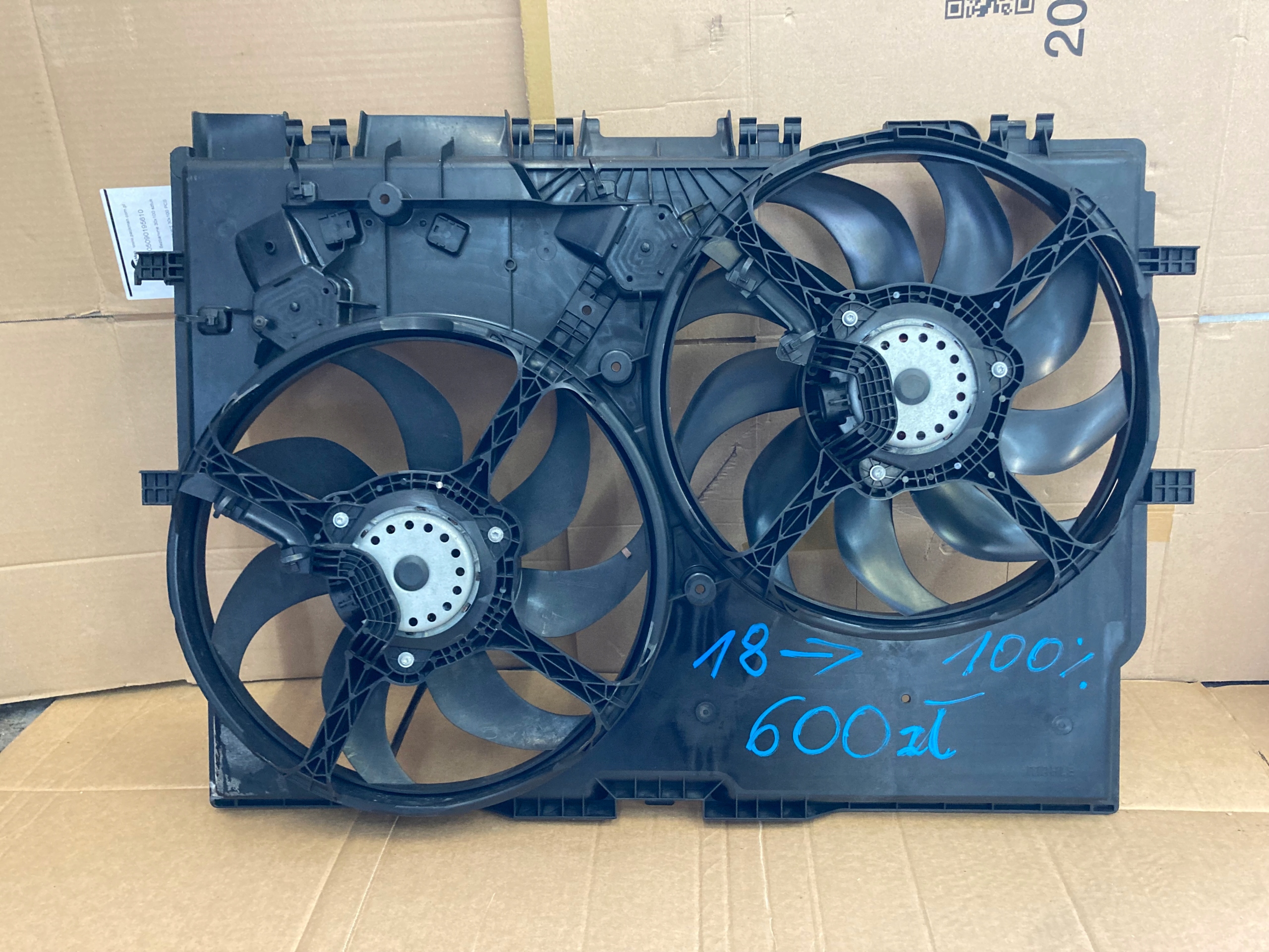 DUCATO BOXER JUMPER LIFT 17- VENTILATEURS RADIATEUR