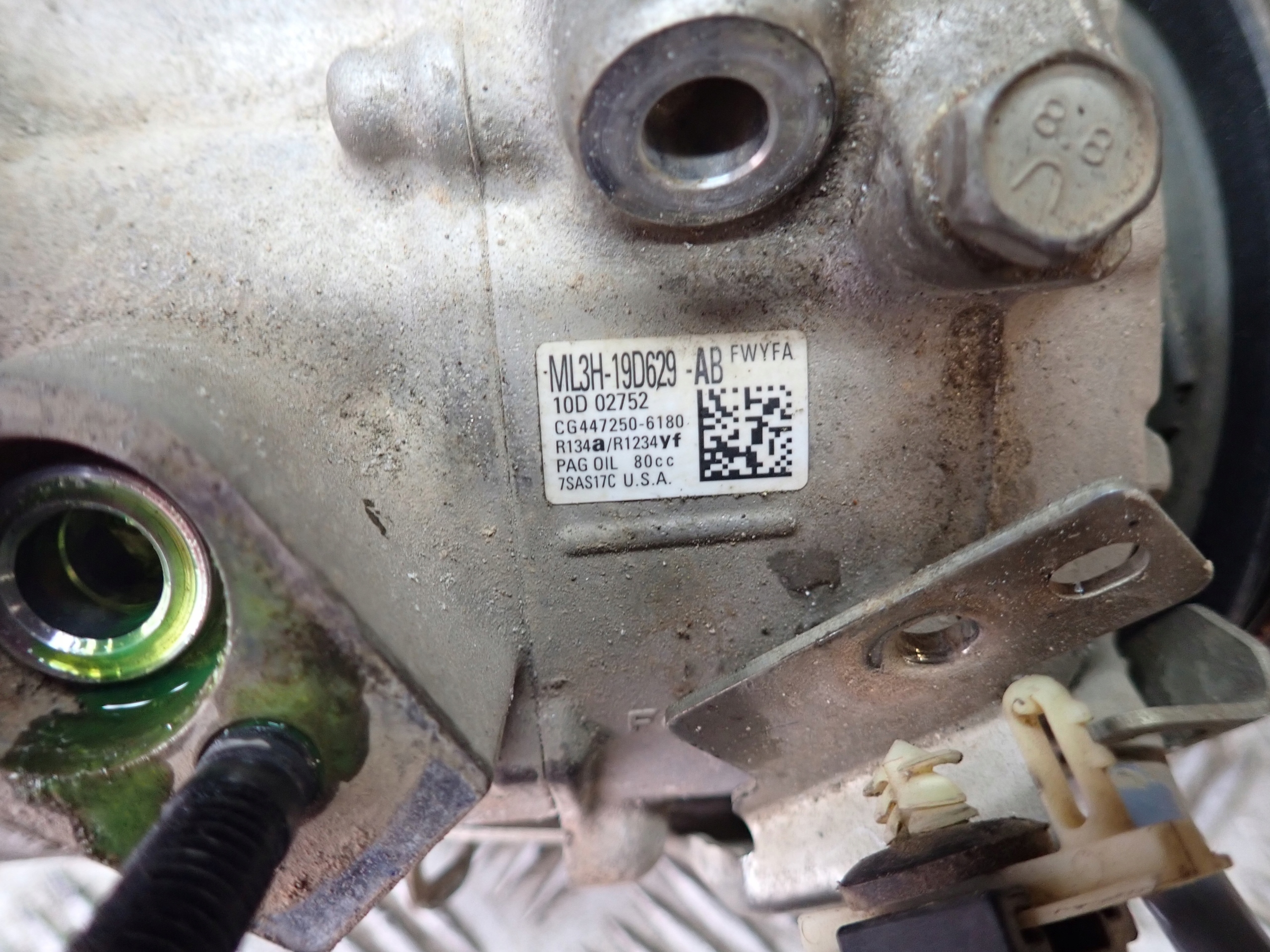 компрессор кондиционера FORD F150 3.5 4x4 2021-