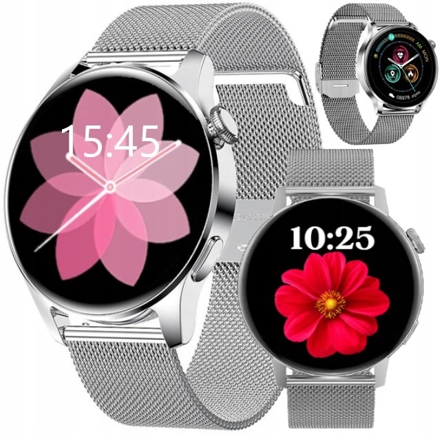 

Smartwatch Zegarek Damski Rozmowy Wiadomości J.pol