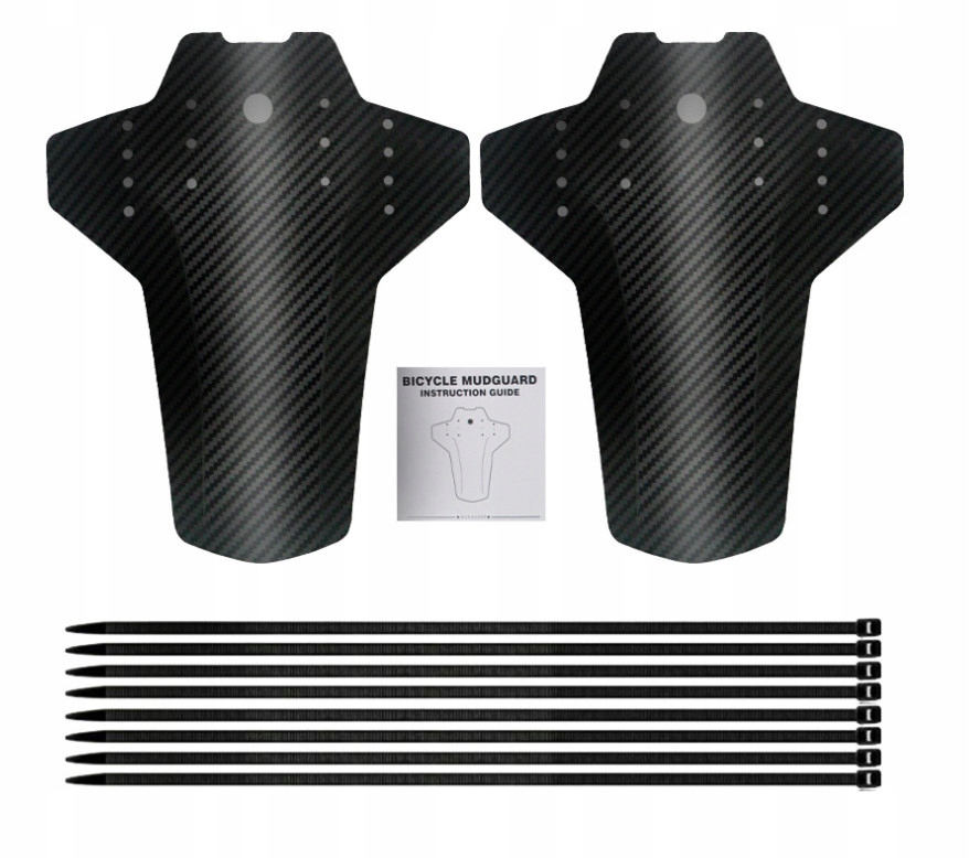 

Błotnik Rowerowy Mtb Enduro Carbon Przód Tył 2 Szt