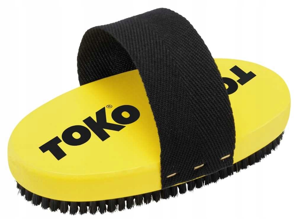 Szczotka owalna antystatyczna Toko końskie włosie