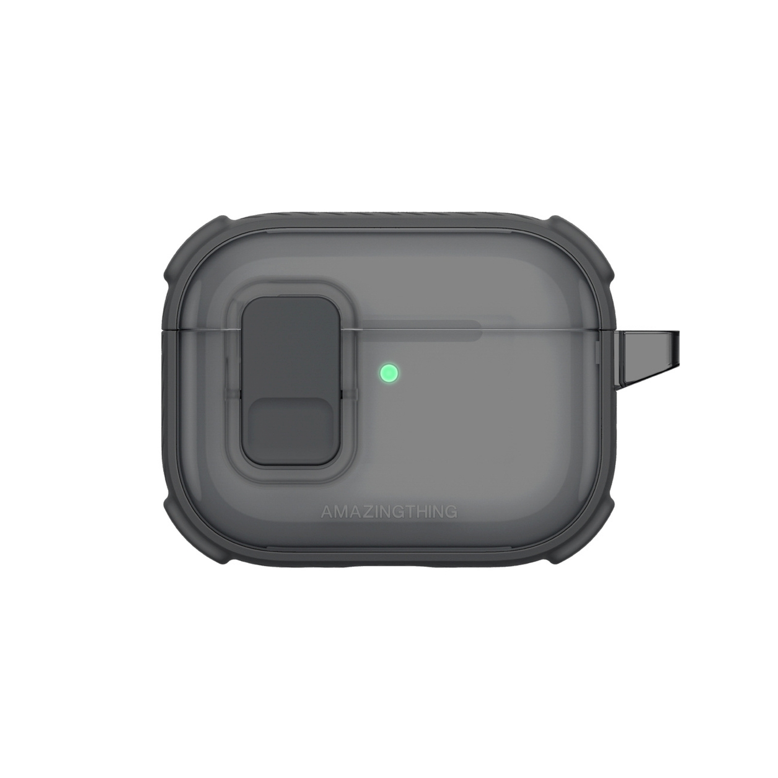 Etui do słuchawek AirPods Pro 3 Titan Pro Mag Case Clear czarne