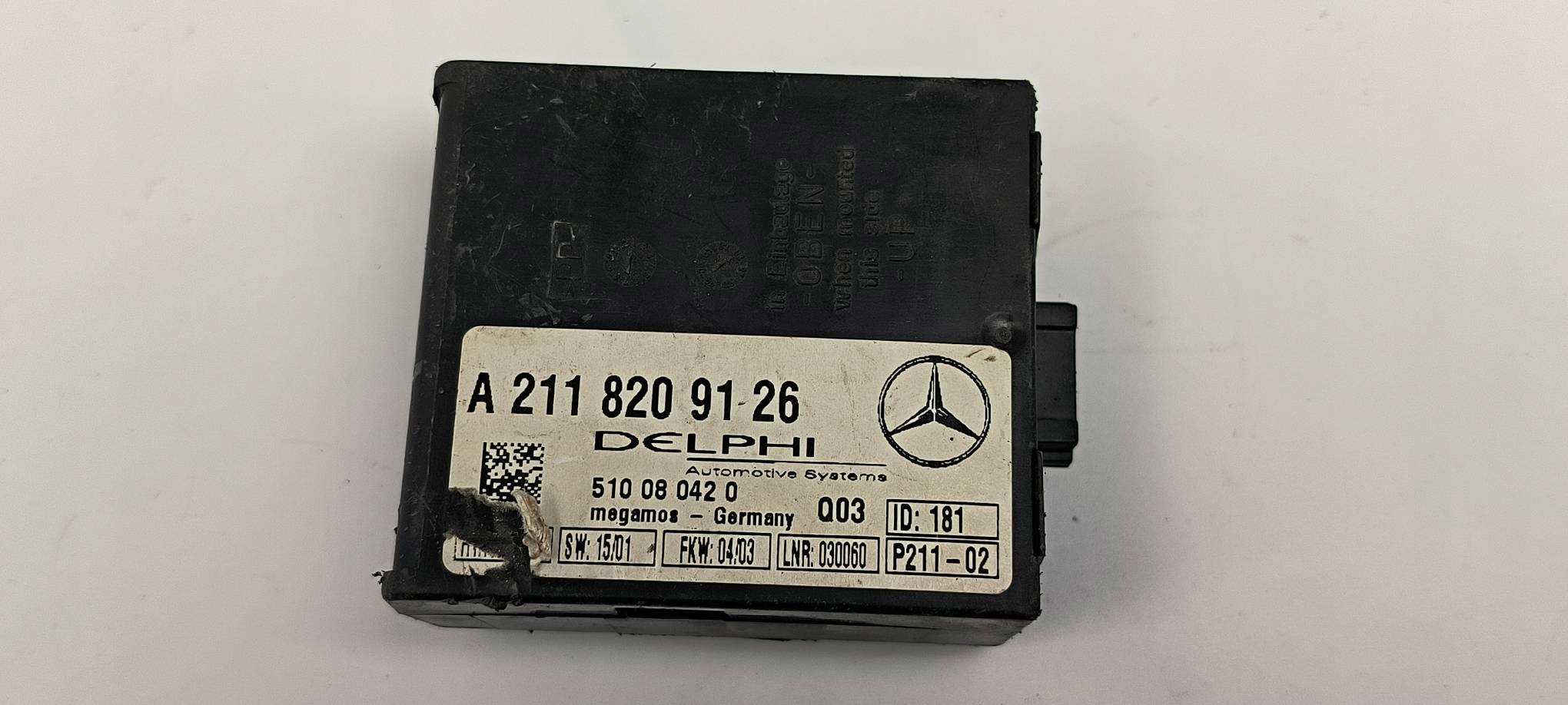 module ALARMU A2118209126 MERCEDES W220
