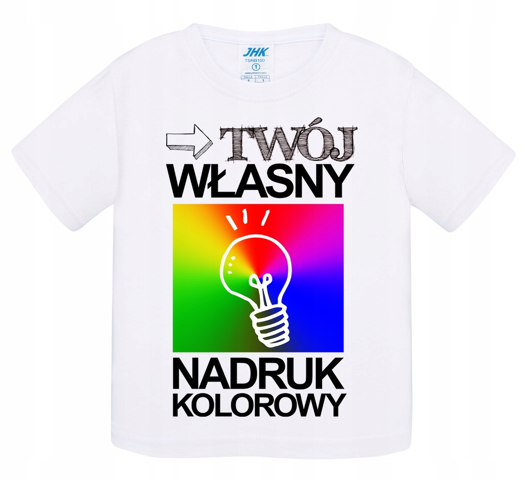 

Koszulka Niemowlęca Z Własnym Nadrukiem 80