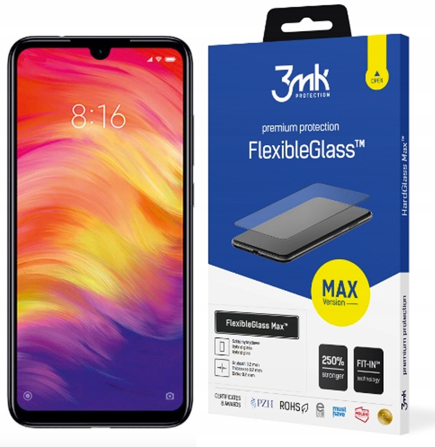 

3MK FlexibleGlass Max do Xiaomi Redmi Note 7