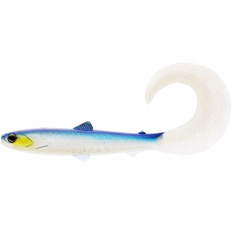 Guma Westin BullTeez Curltail 10cm 6g Blue Headlight Killer Szczupak Sandac