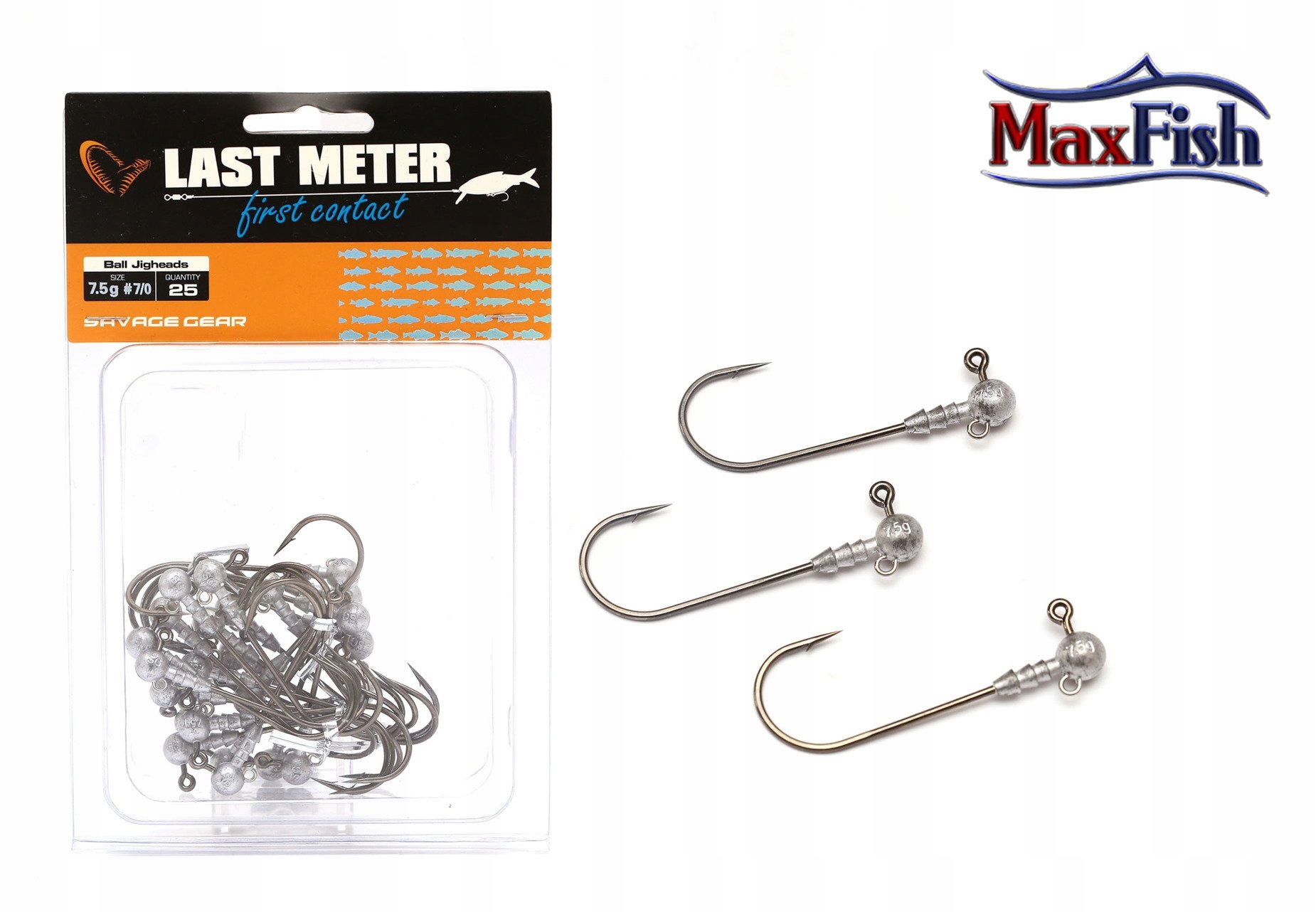 ZESTAW 3 GŁÓWEK JIGGOWYCH SAVAGE GEAR 8/0-25,0 g Marka Savage Gear