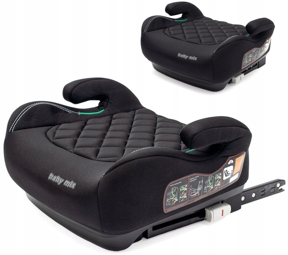 Siedzisko samochodowe Baby Mix Hero Plus i-Size Black isofix