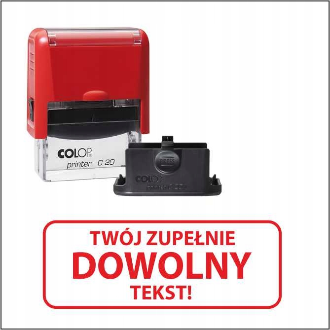 PIECZĄTKA Z TWOIM TEKSTEM! DOWOLNY TEKST ZABAWNE, ŚMIESZNE GADŻETY, PREZENT Marka Colop