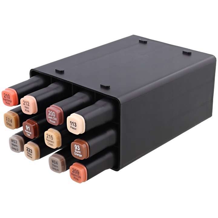 PISAKI ALKOHOLOWE TWINMARKERS 3 PODWÓJNE 20 217 Kolor Odcienie brązu i beżu Odcienie pomarańczowego