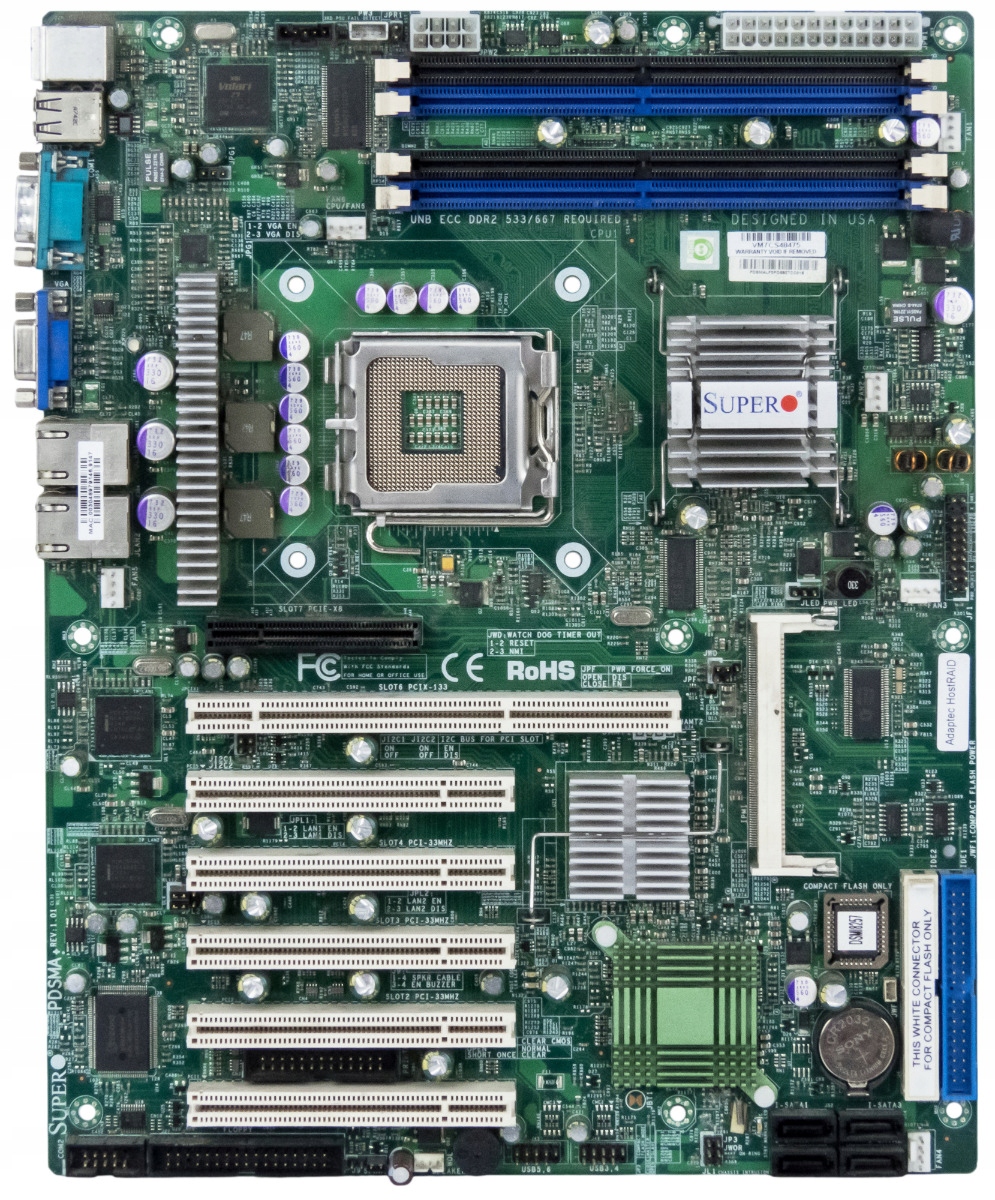 Patice Supermicro Pdsma+ 775 DDR2 Atx