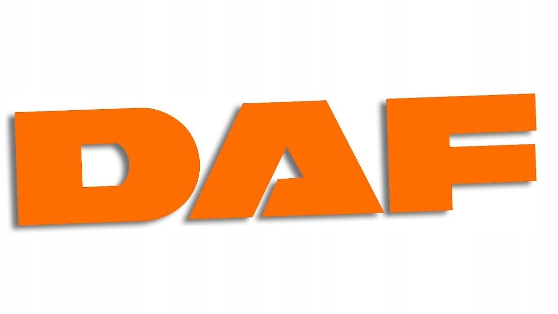 

Wycinana naklejka Daf pomarańczowa