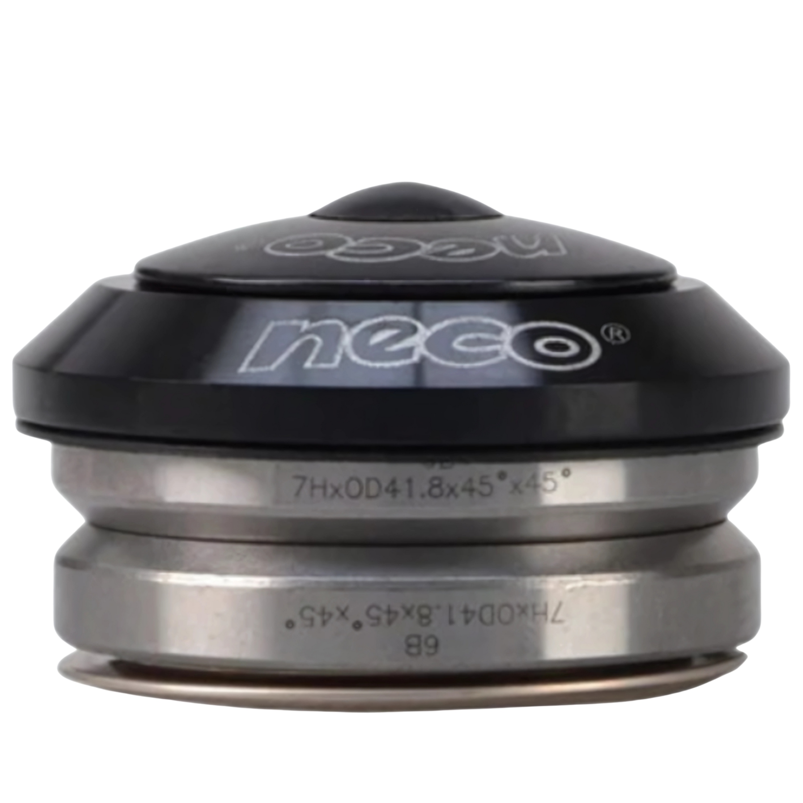 Neco H51 stery zintegrowane Ahead IS42 1-1/8'' Cnc łożyska czarne 90g