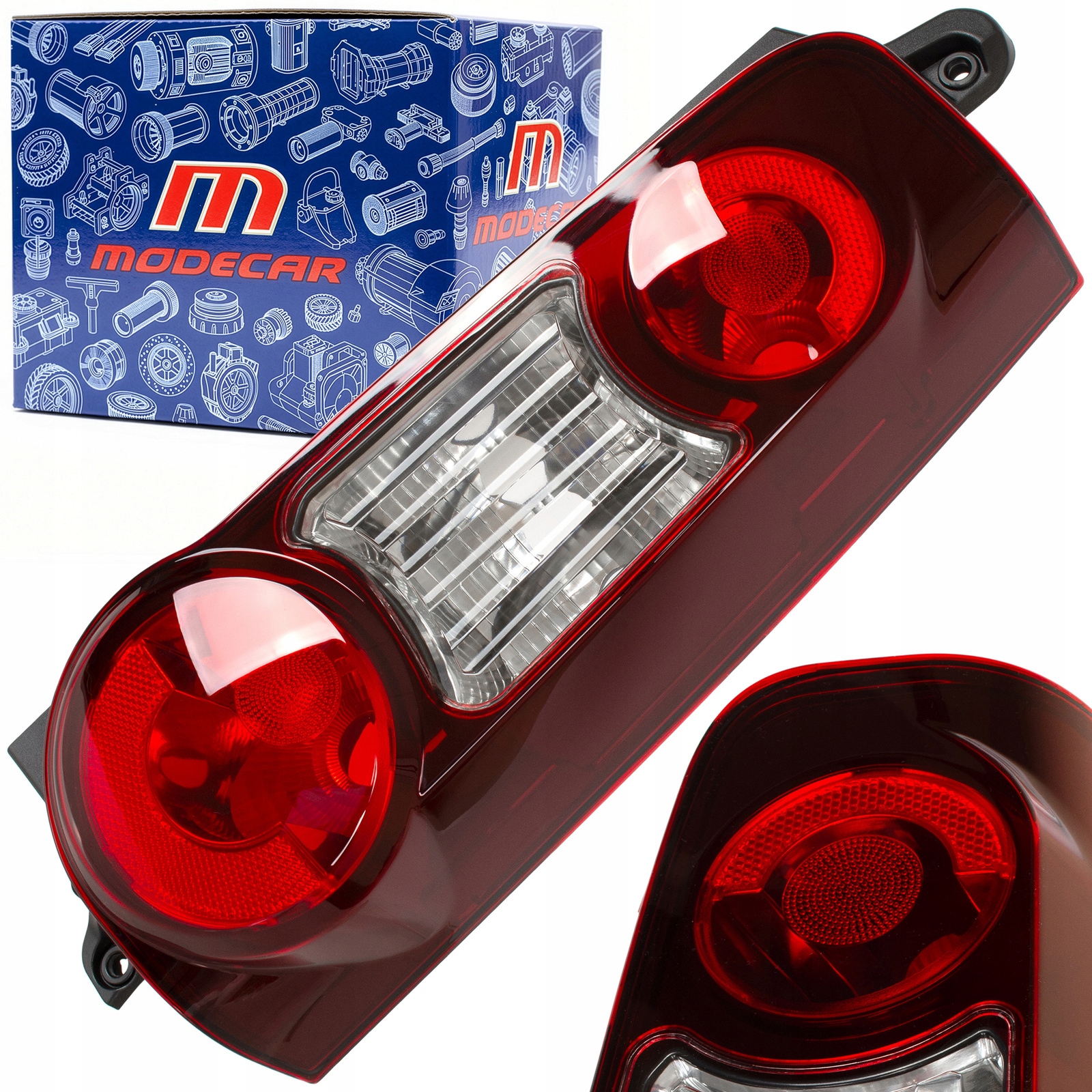 Lampa tylna prawa Dlaauta do Citroen Berlingo III / Peugeot Partner