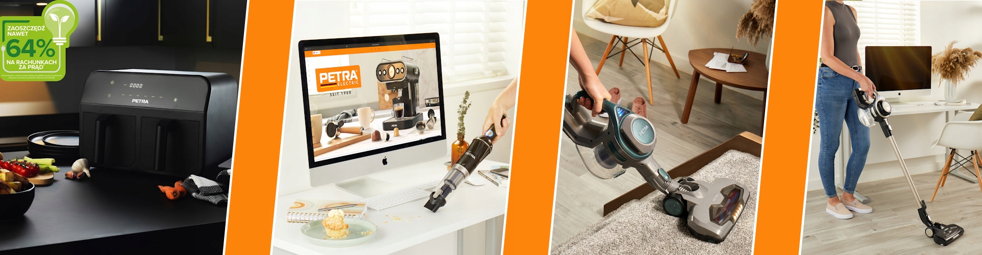 Stacja Parowa 2600W Petra 140g/min stopa ceramika Wytwarzanie pary 140 g/min